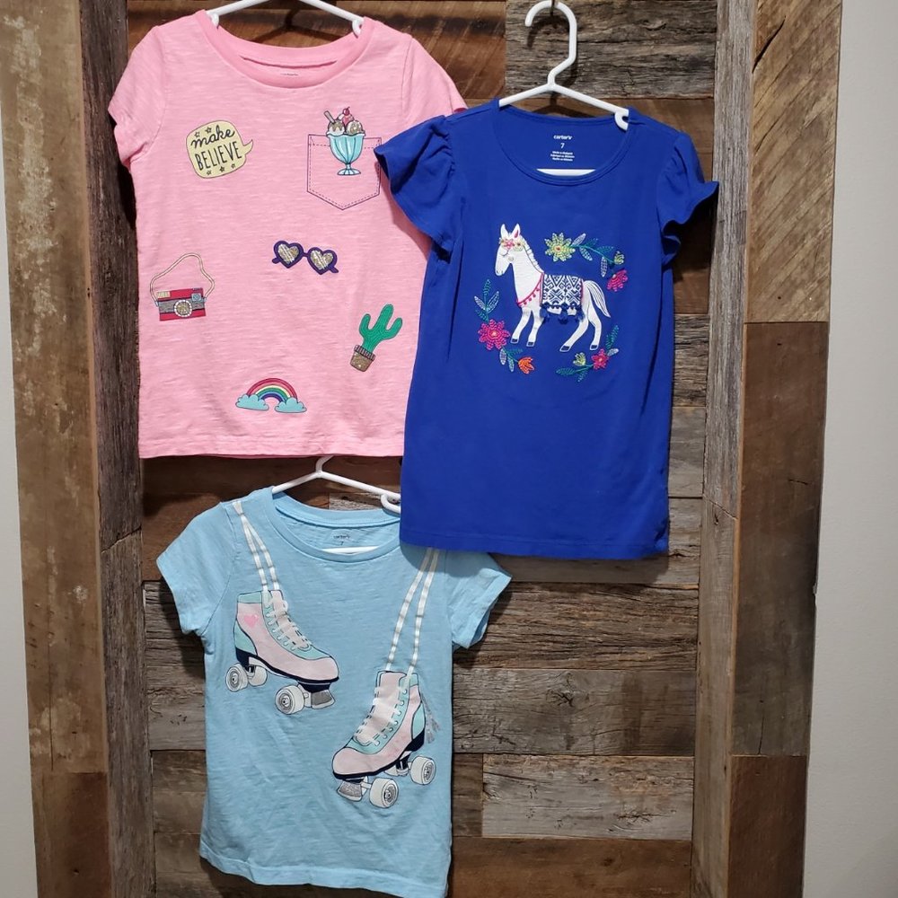 Carter's Girls Size 7 Bundle